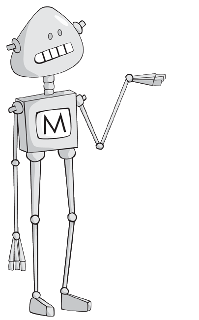 Marvin er roboten vår